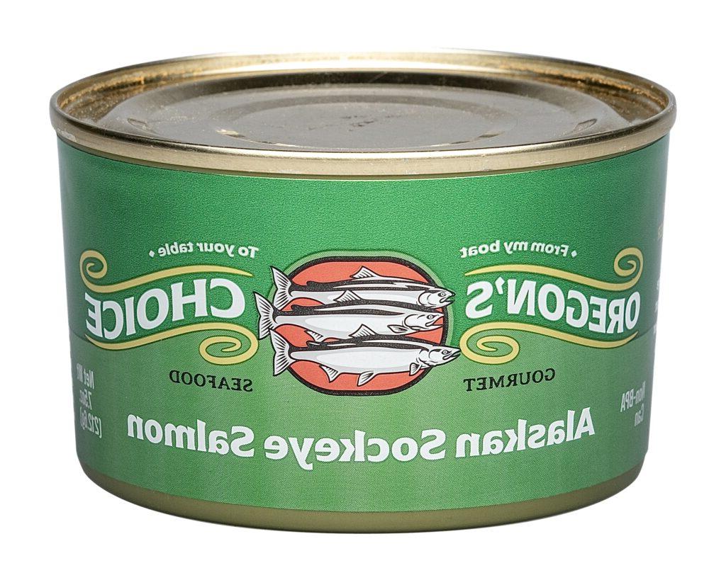阿拉斯加红鲑鱼-盐腌.5 oz.